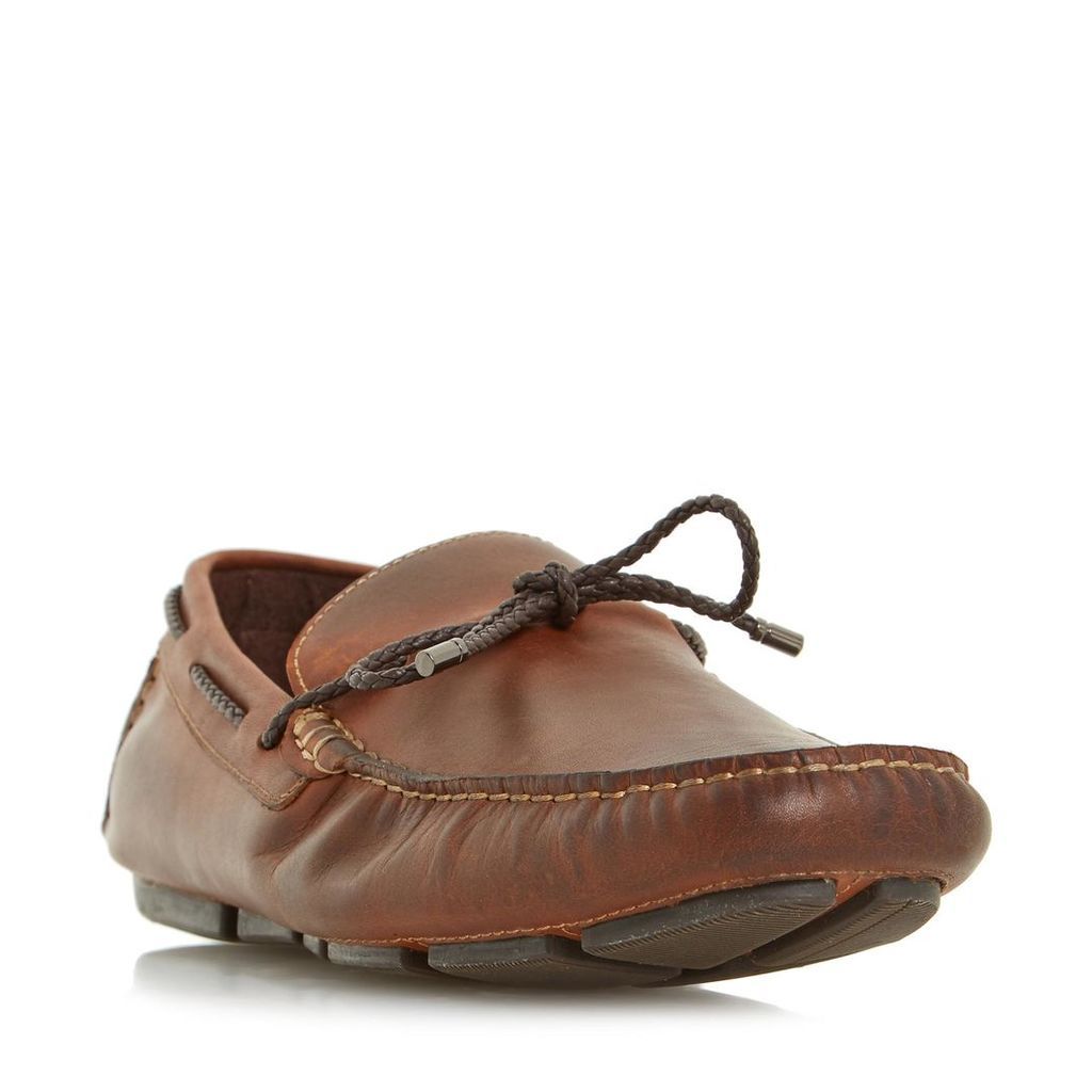 Barnacle Plait Lace Up Driver Loafer