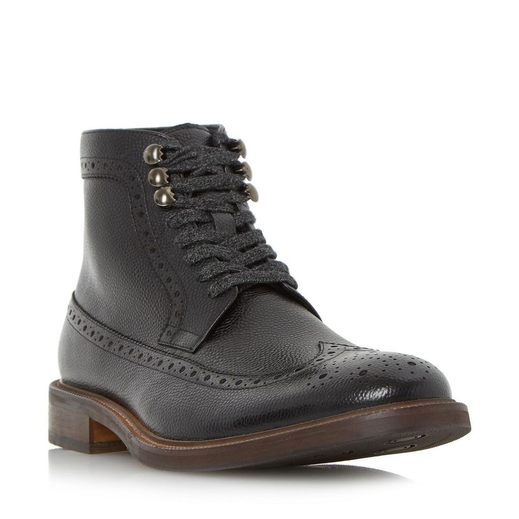 Carnaby Flecked Lace Brogue Boot