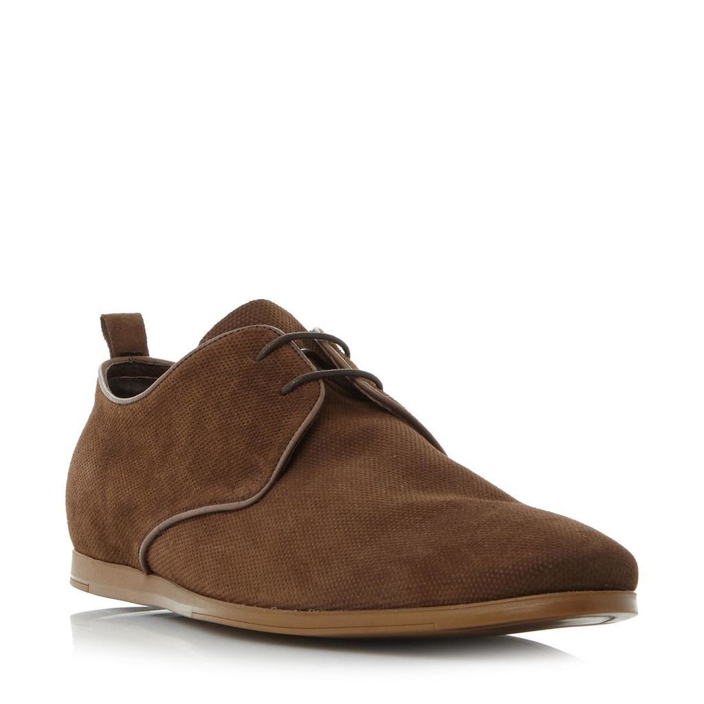 Bray Perforated Suede Lace Up Shoe