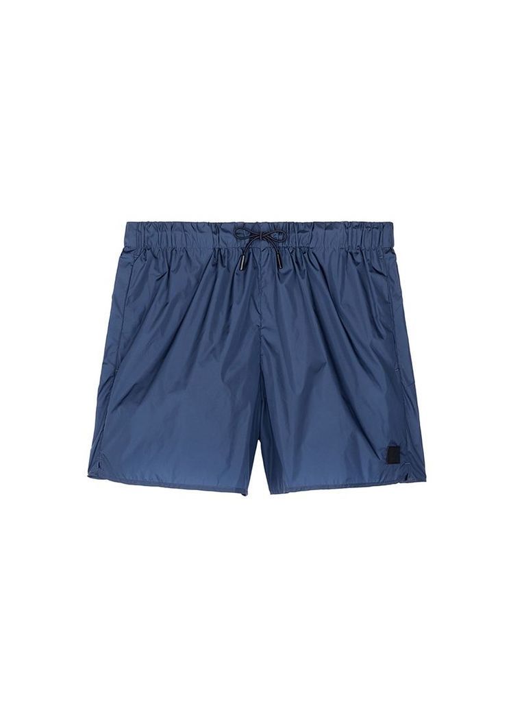 'Perry' face patch swim shorts