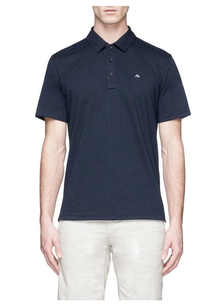 'Standard Issue' cotton jersey polo shirt