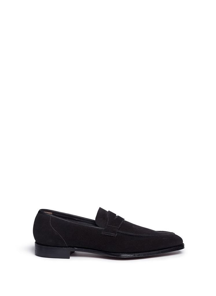 'George' suede penny loafers