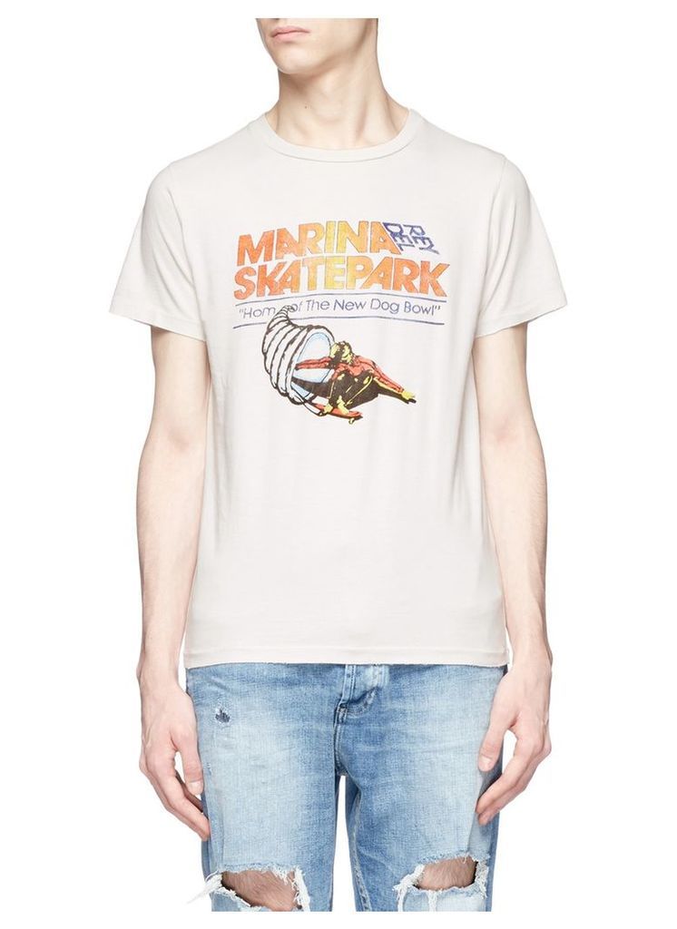 Skate park print T-shirt