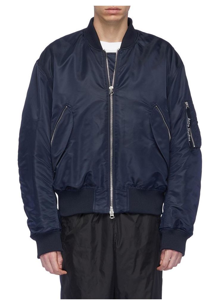 Water-repellent MA-1 bomber jacket