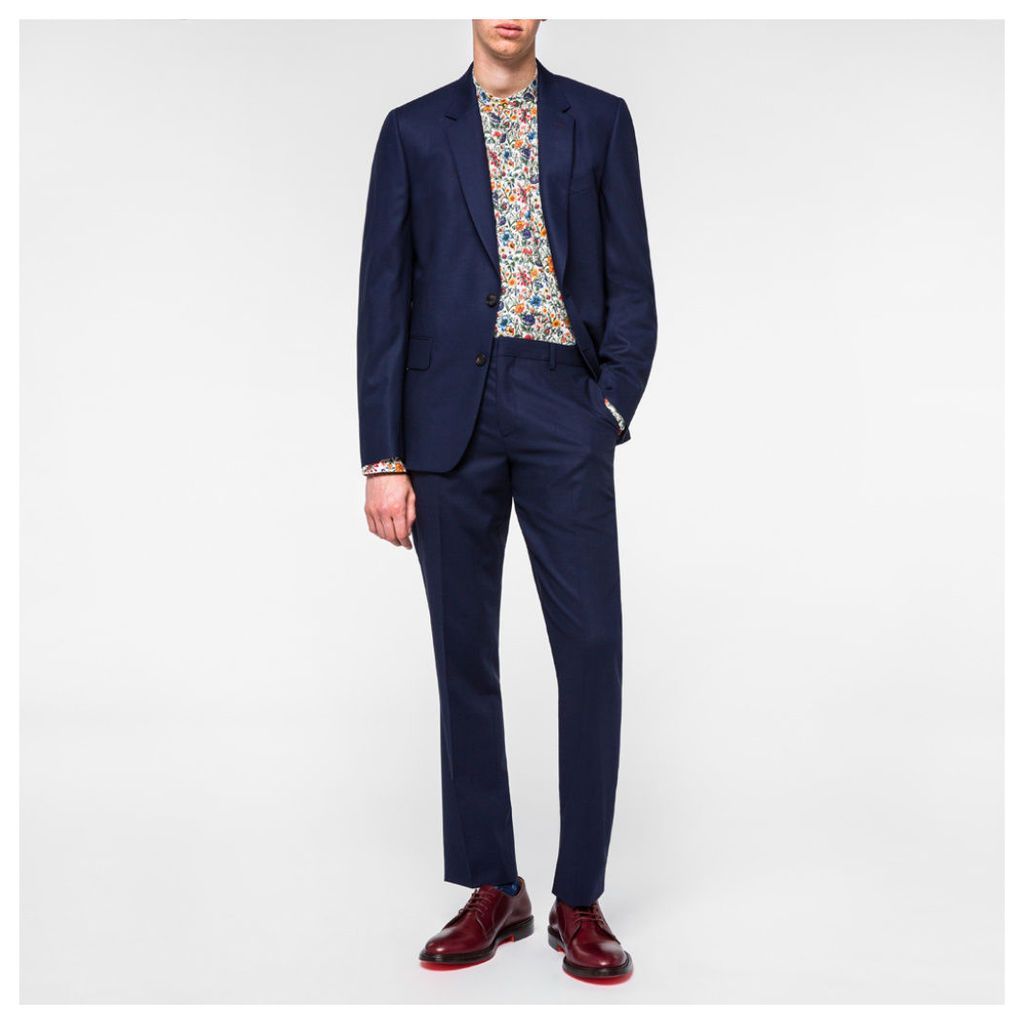 A Suit To Travel In - Navy Summer-Wool Suit