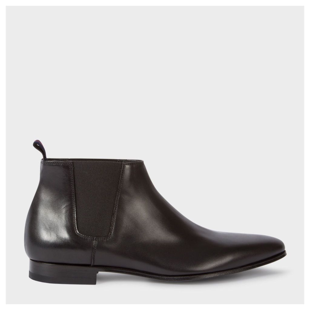 Men's Black Leather 'Marlowe' Chelsea Boots