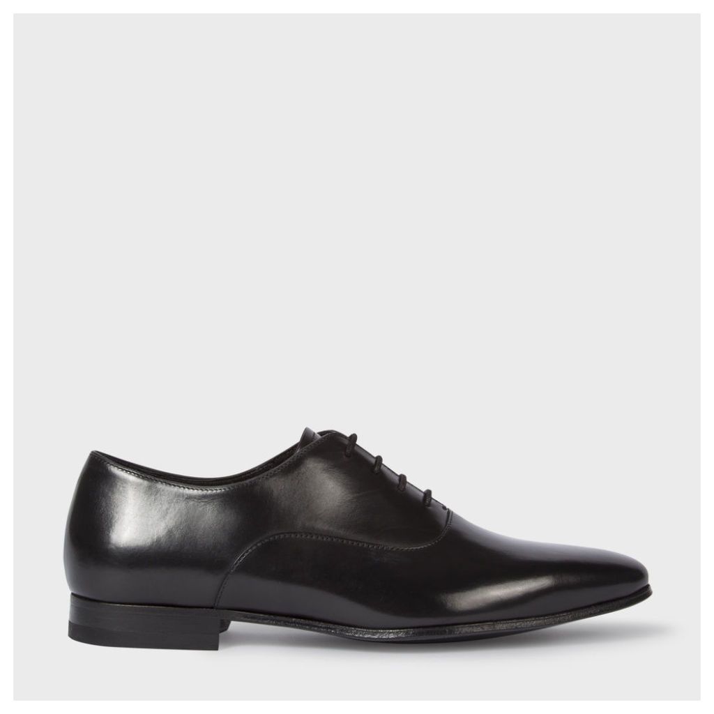 Men's Black Leather 'Fleming' Oxford Shoes