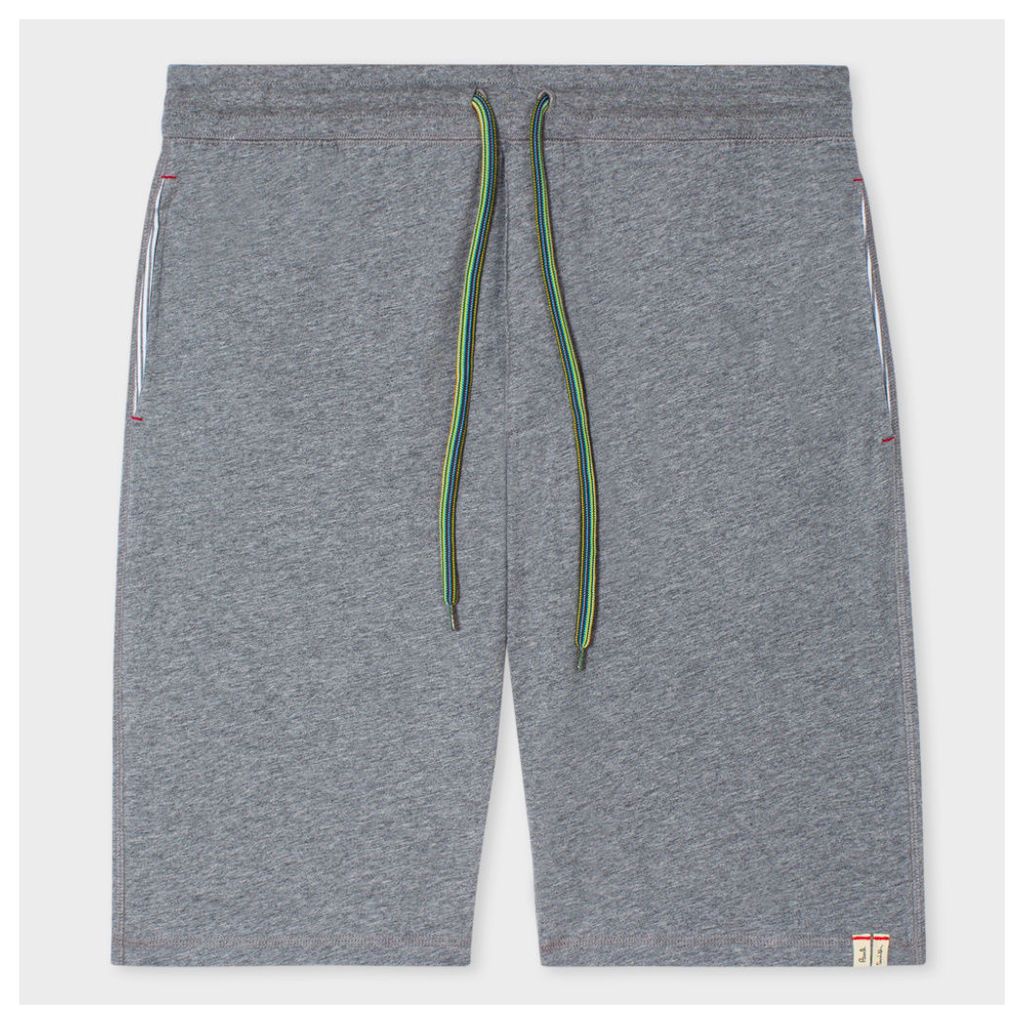 Men's Grey Jersey Cotton Shorts