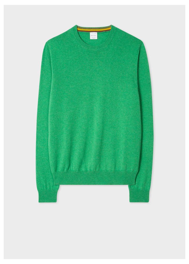 Men's Green Cashmere Sweater