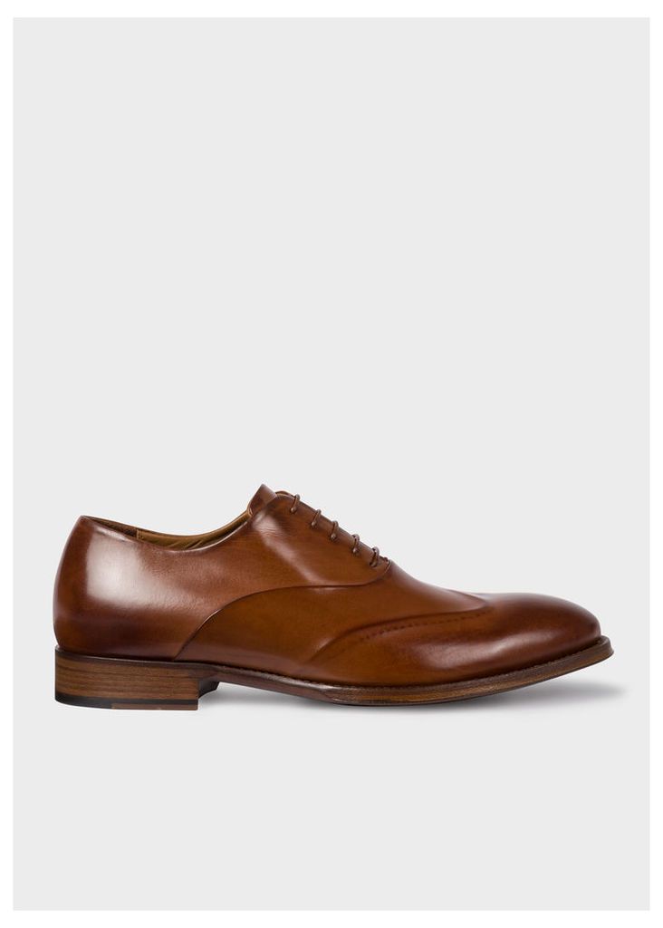 Men's Tan Calf Leather 'Lomax' Oxford Shoes
