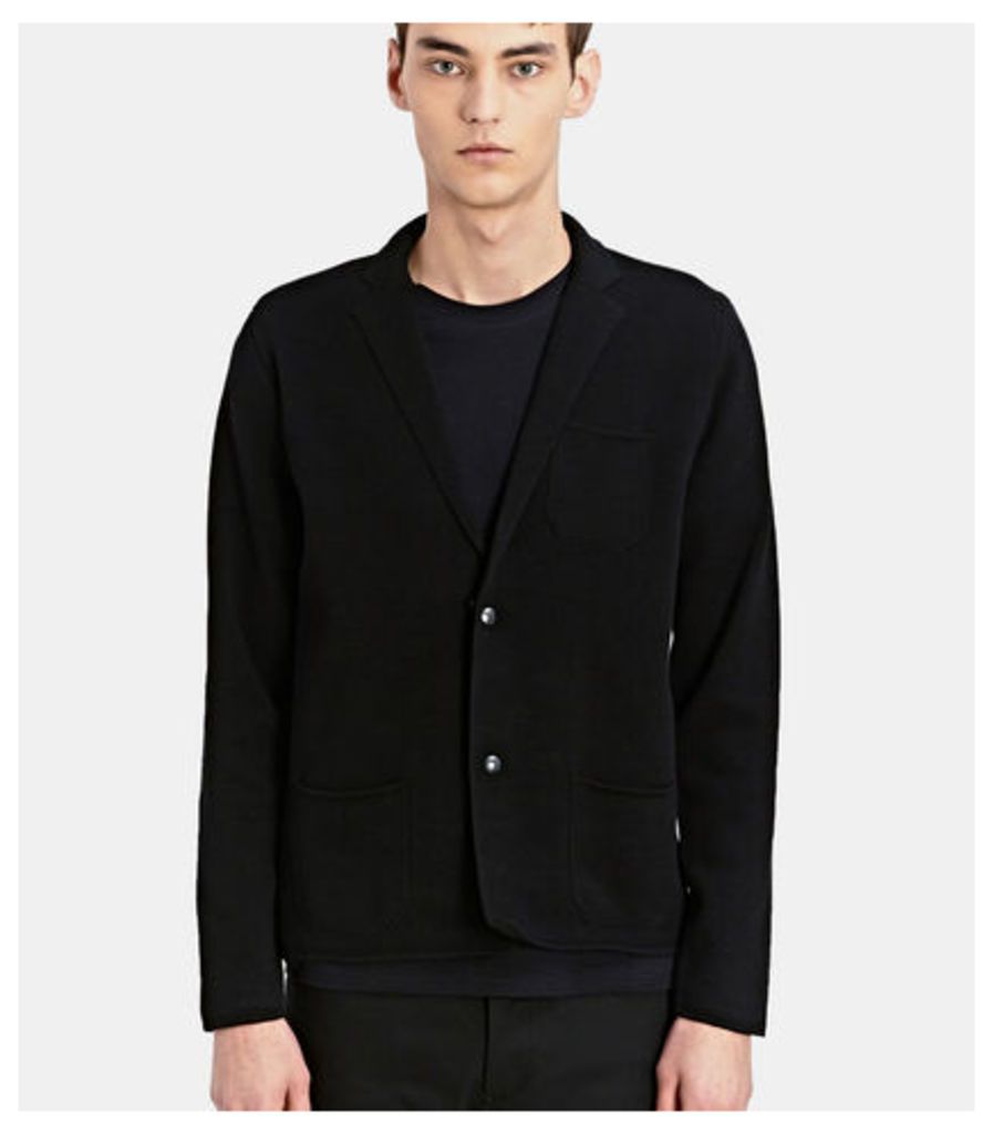 Lanvin Slim Fit Knitted Blazer Jacket