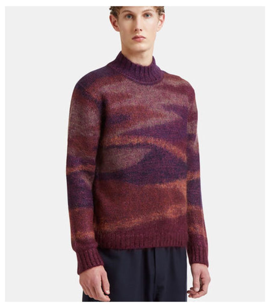 Stripe Intarsia Sweater