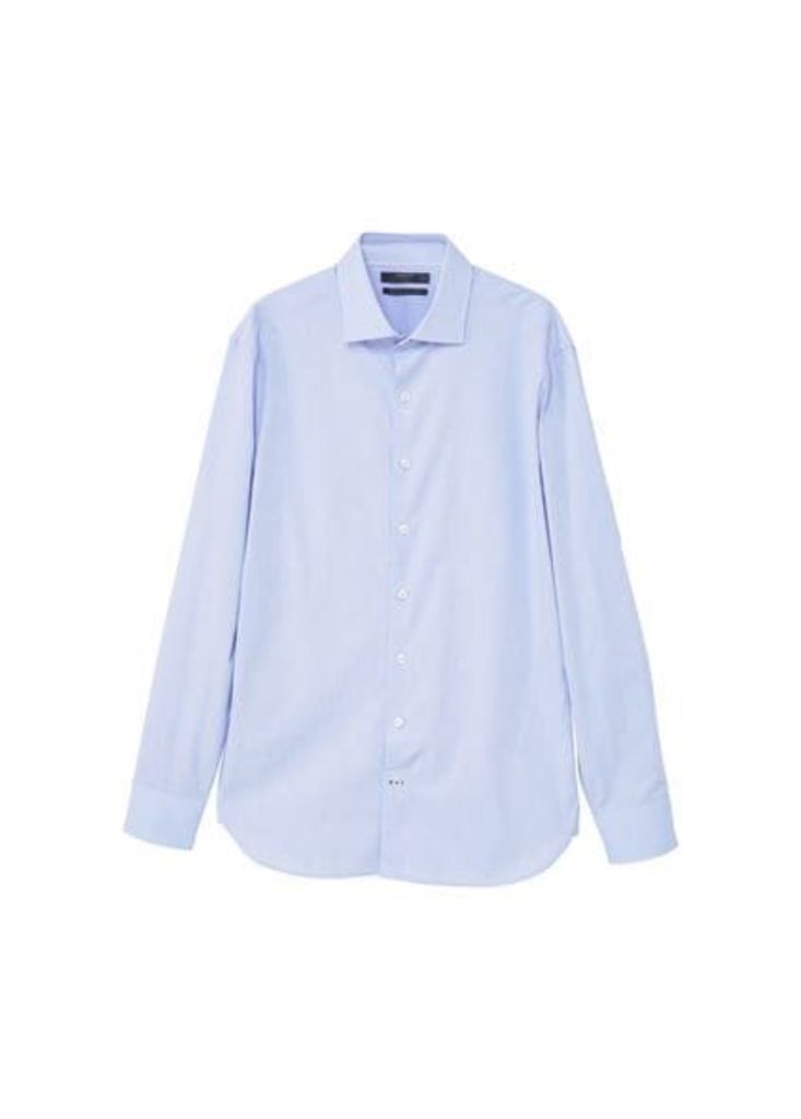 Slim-fit Tailored textured shirt