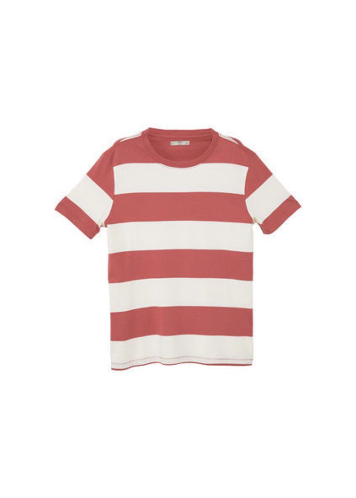 Striped cotton t-shirt