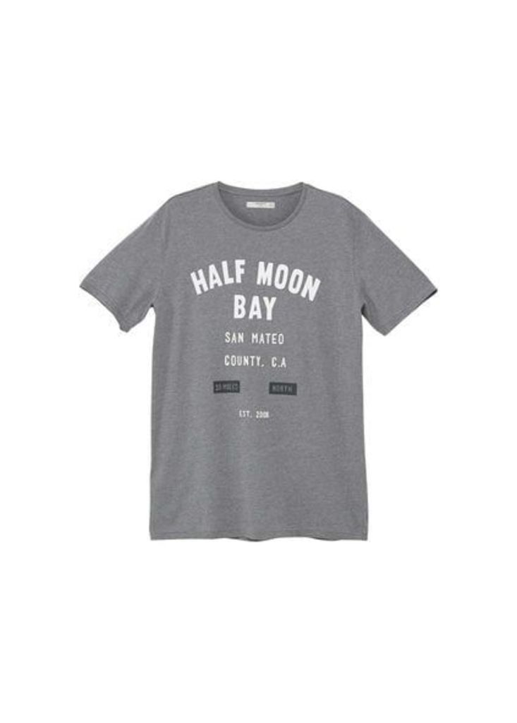 Printed message t-shirt
