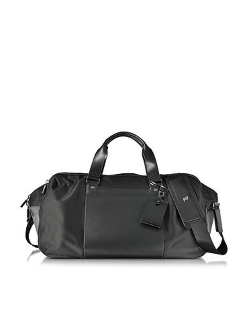 Porsche Design Designer Travel Bags, Black Shyrt Nylon Weekender