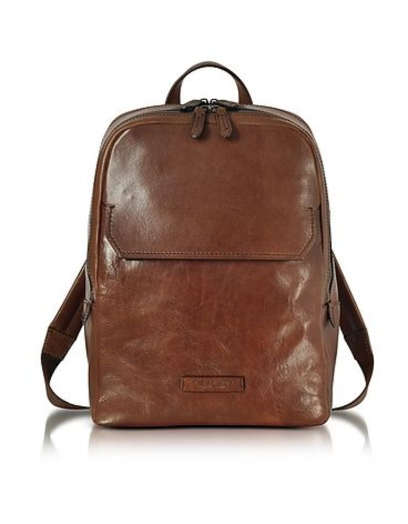 Designer Men's Bags, Williamsburg Leather Men's Backpack