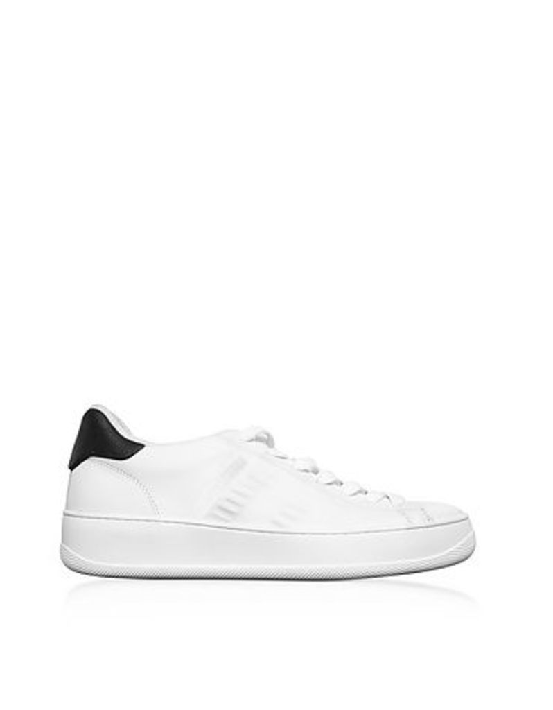 Hogan - Pure White Leather Tennis Men's Sneakers