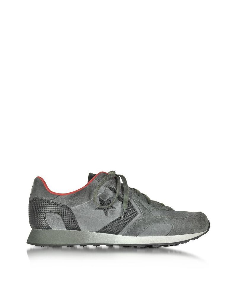 Converse Limited Edition Shoes, Auckland Racer Beluga & Chili Pepper Ox Suede Men's Sneaker