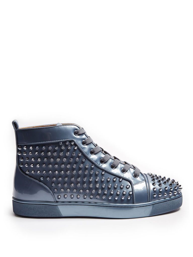 Louis Orlato spike-embellished high-top trainers