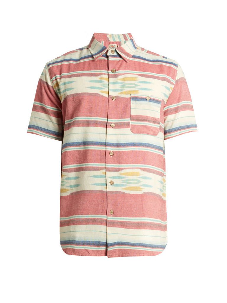 Coast patch-pocket cotton shirt