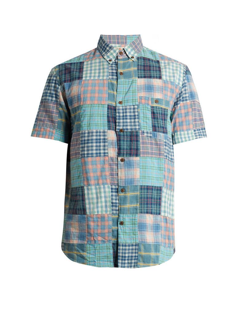 Coast cotton patchwork shirt
