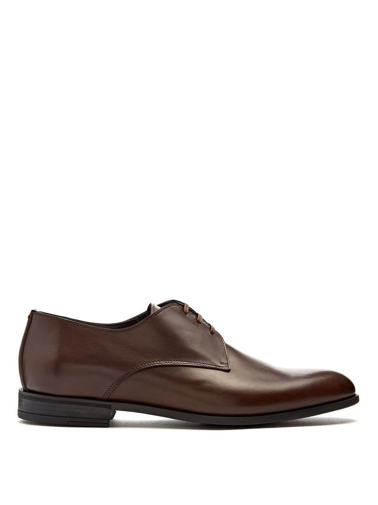 Christopher leather derby shoes