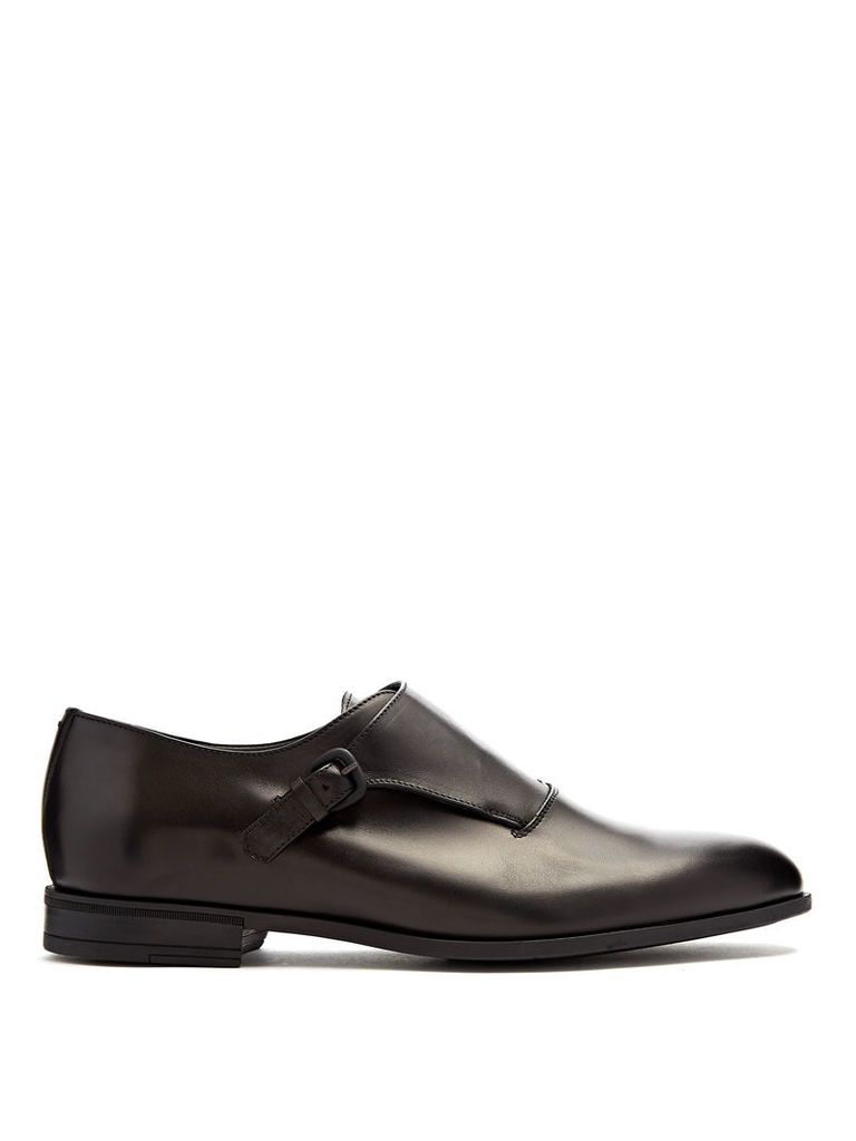 Florence monk-strap leather shoes