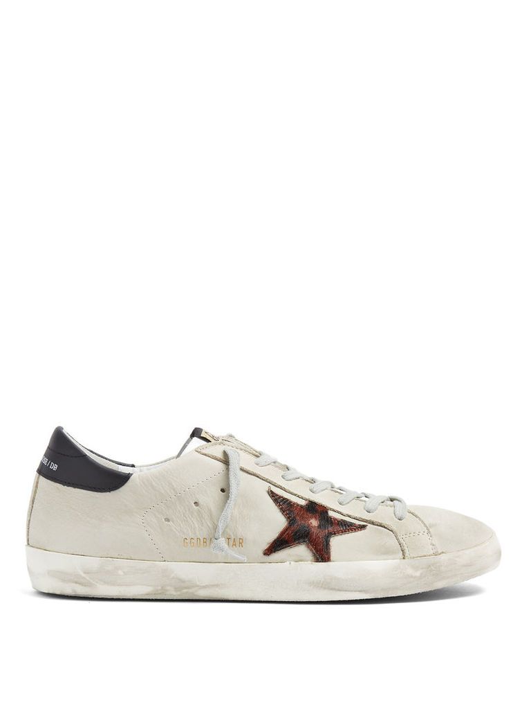 Super Star low-top leather trainers