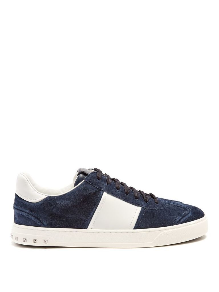 Fly Crew low-top leather trainers
