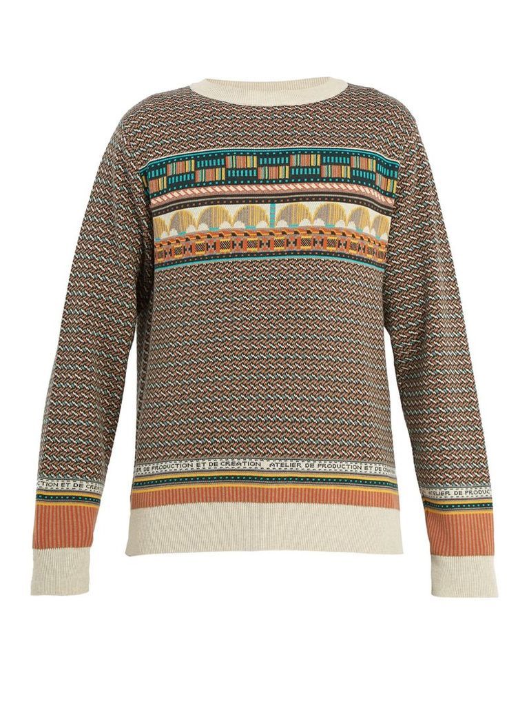 Inspektion Forbindelse Saucer Arcade Pierre crew-neck cotton sweater by A.P.C. | Snap Fashion - Shop  Fashion in a Snap