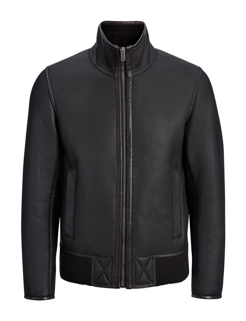 Sheepskin Sheffield Jacket in Black