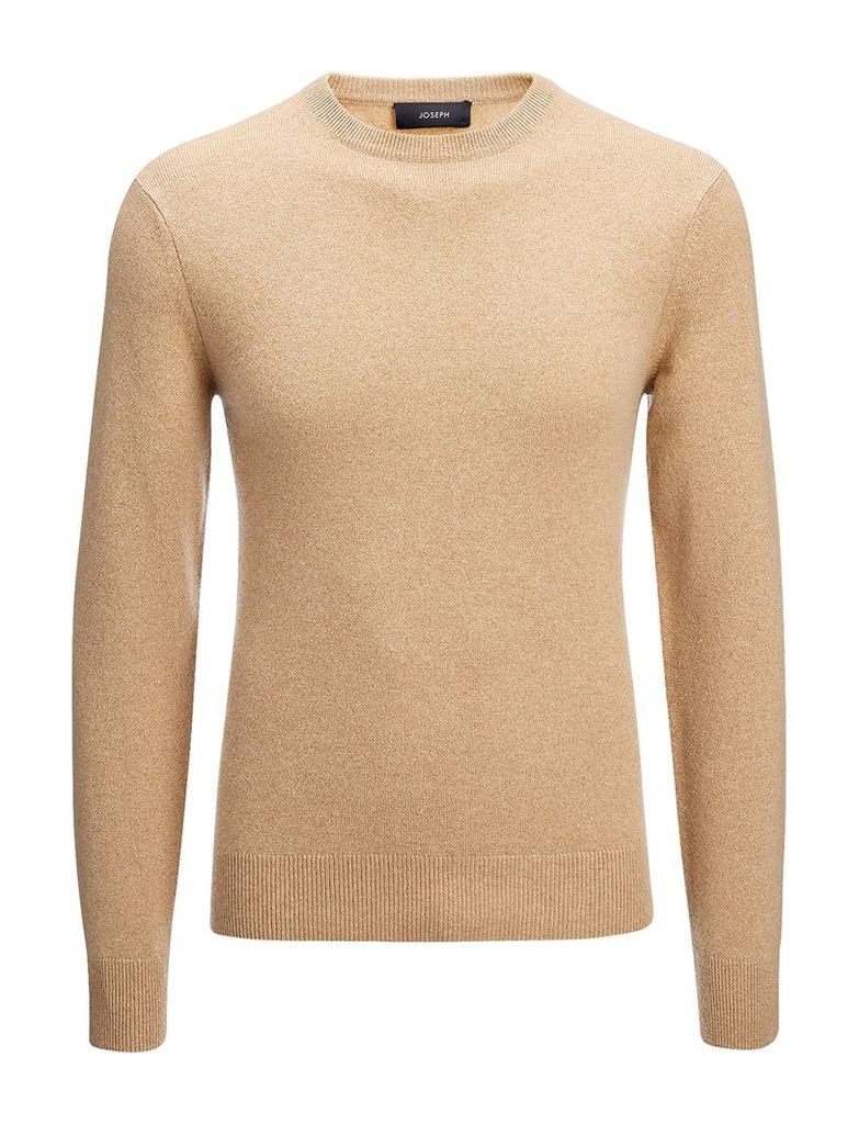 Cashmere 12gg Sweater in Camel