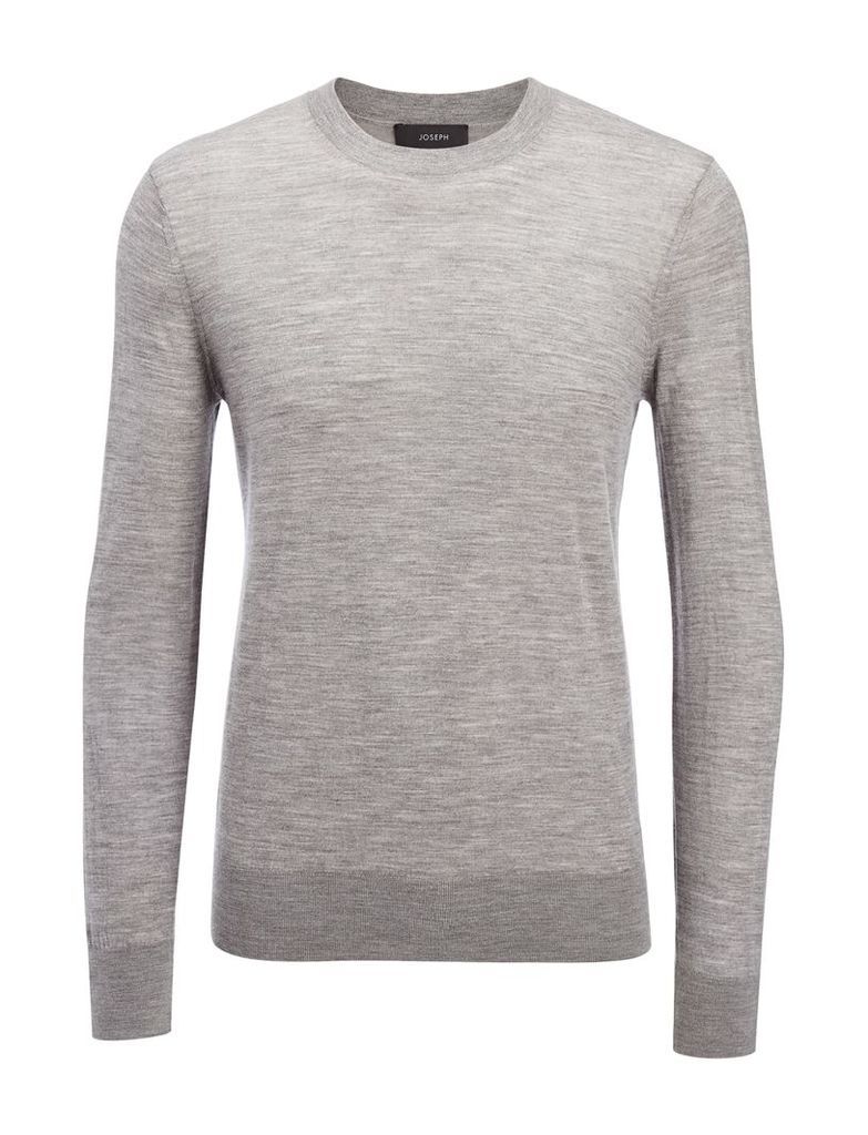 Light Merinos Sweater in Grey Chine