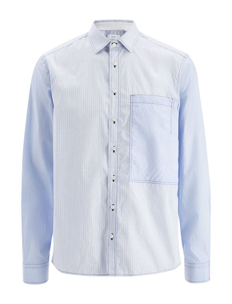 Workwear Stripes Deal Shirt in Blue