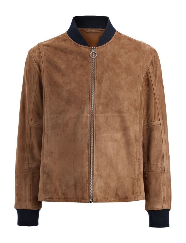 Cashmere Suede Kendal Jacket in Clay