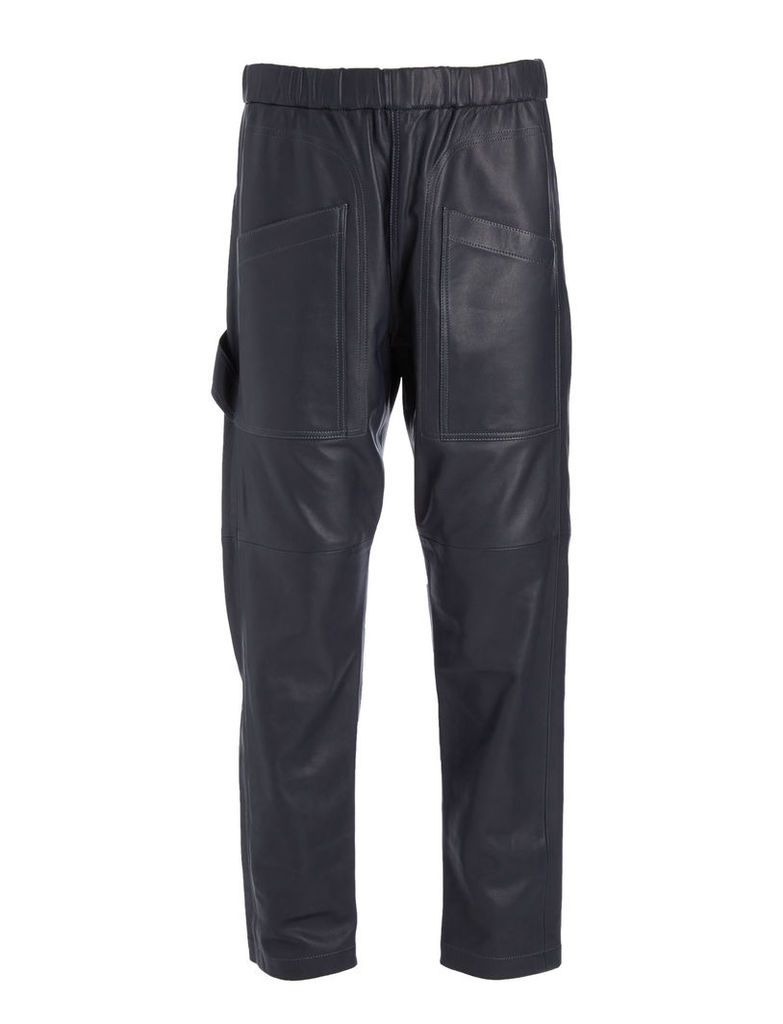 Matt Nappa Leather Parret Trousers