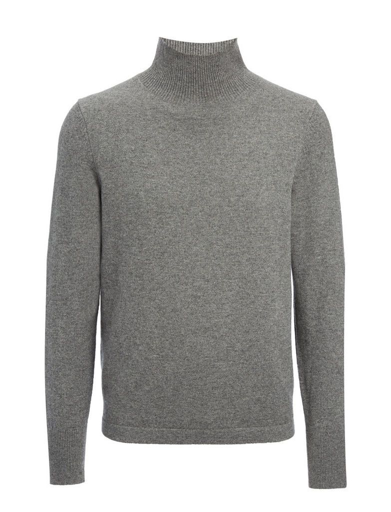 Mongolian Cashmere Roll Neck Sweater