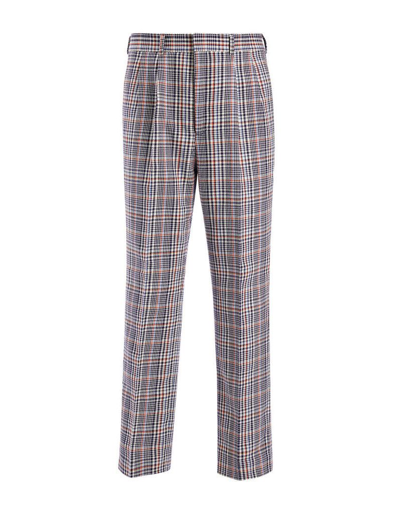 Elton Check Kennet Cropped Trousers