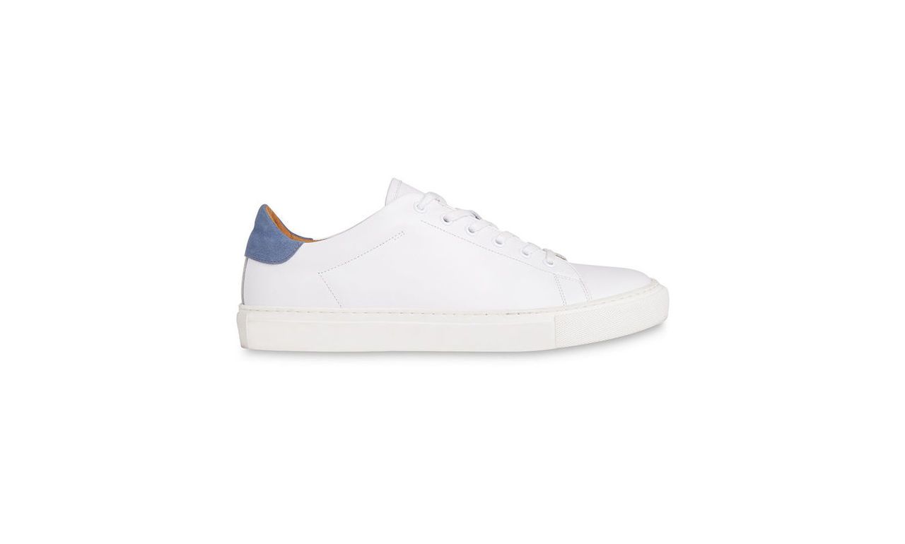 Low Top Leather Trainers