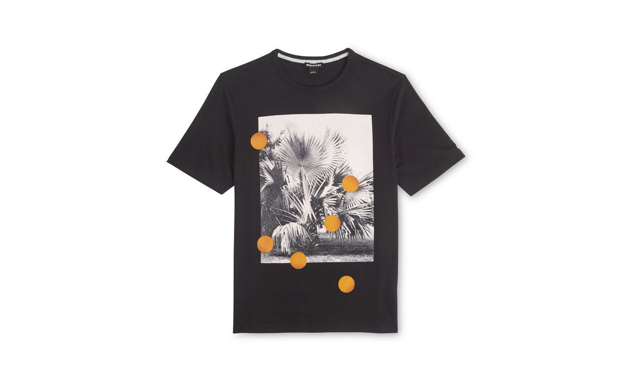 Palm Dot Printed T-shirt