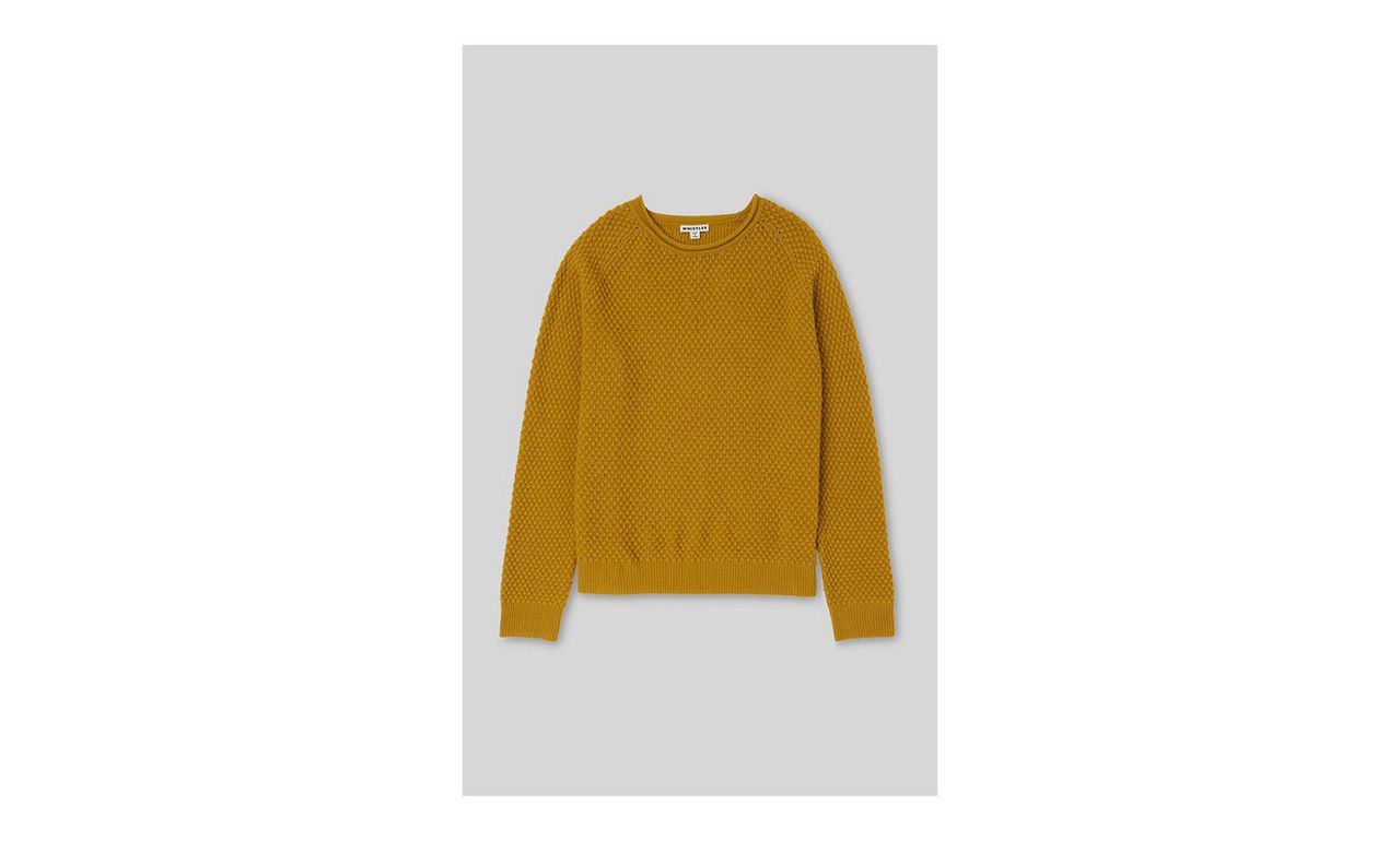 Bramble Stitch Wool Sweater