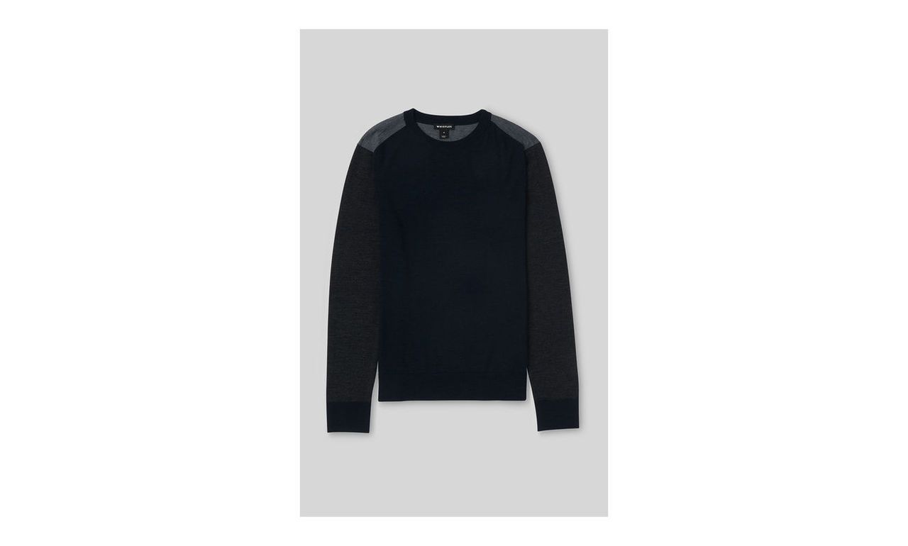 Colour Block Merino Sweater
