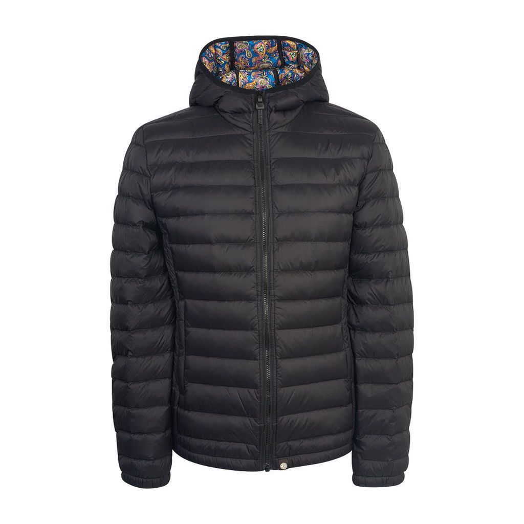 Pretty Green Men's Pembrook Quilted Jacket - Black - S