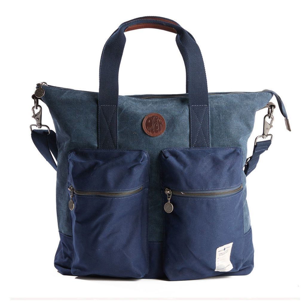 Pretty Green Men's Canvas Tote Bag - Navy - One Size