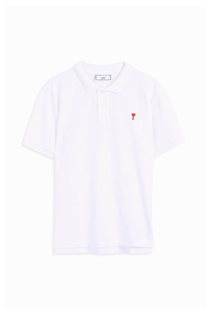 Ami Alexandre Mattiussi Men`s Heart Polo Shirt Boutique1