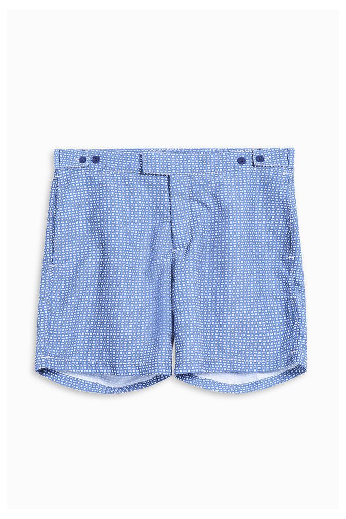 Frescobol Carioca Men`s Urca Tailored Long Shorts Boutique1