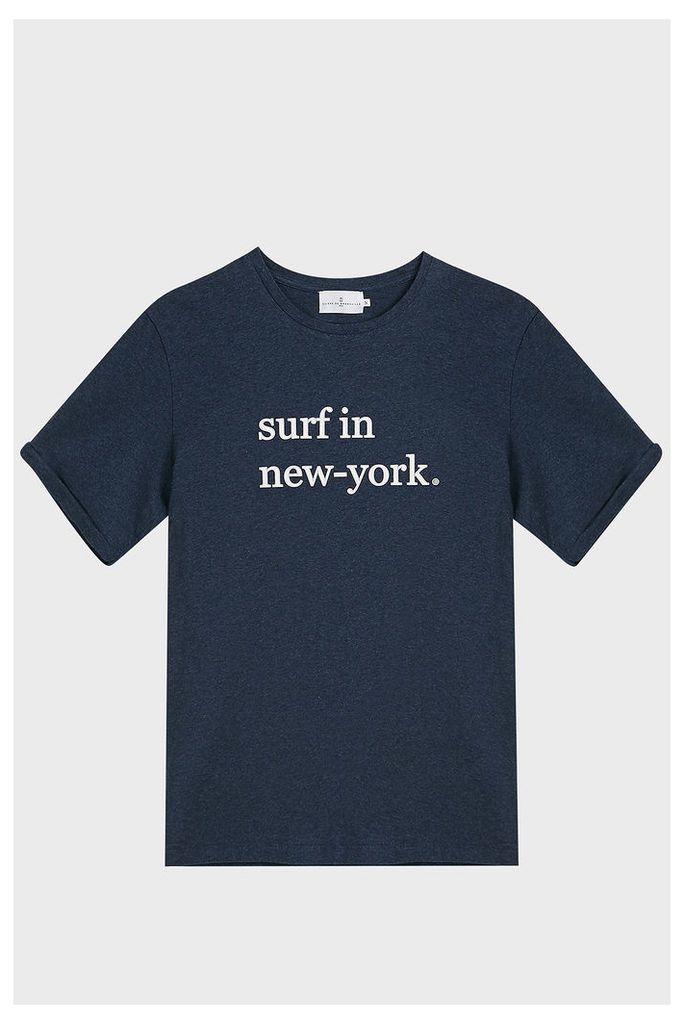 Cuisse De Grenouille Surf In NY Cotton T-Shirt