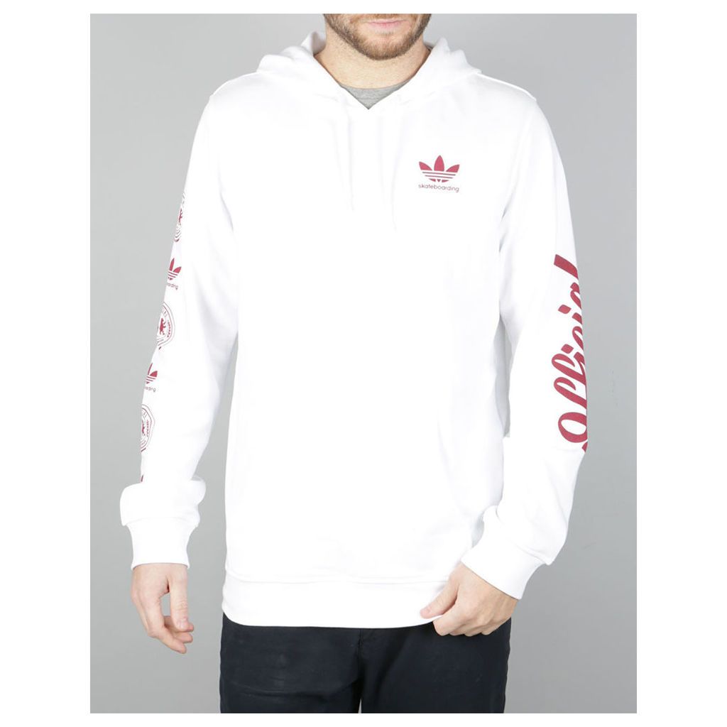 Adidas x Official Pullover Hoodie - White (XL)
