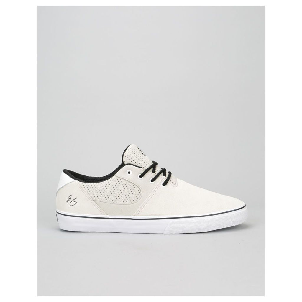 Ã©S Accel SQ Skate Shoes - White/White/Black (UK 7)